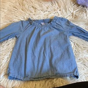 Carter’s toddler girl denim top